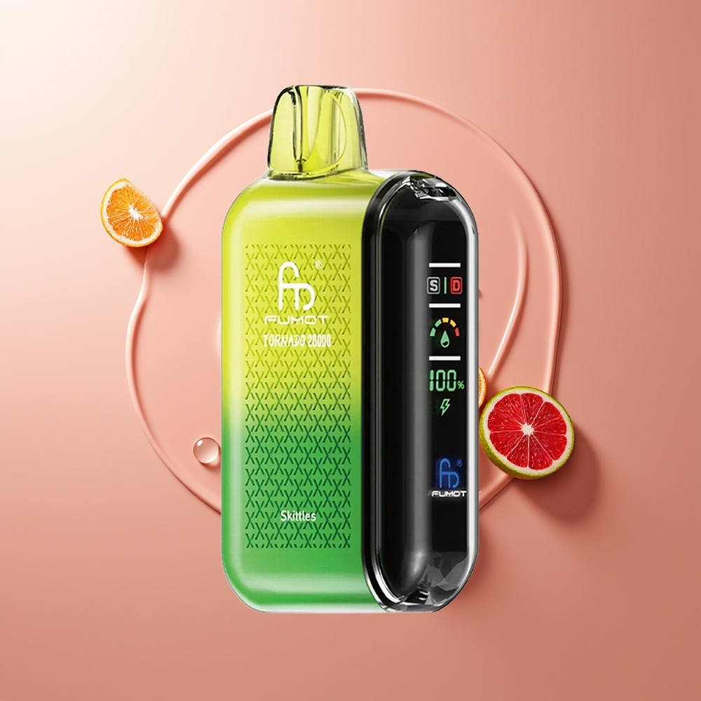 Fumot Tornado 20000 Suud Skittlised Dual Mesh Coil Airflow Control