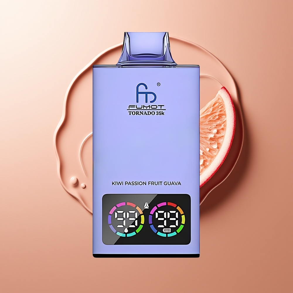 Fumot Tornado 35000 15ml Kiivi-Marjapuu Leedvilja Topeltvõrgumähis