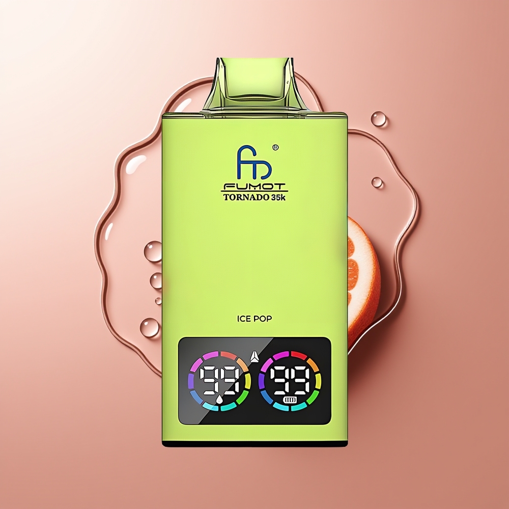 Fumot Tornado 35000 Suitsu Jääpops Dual Mesh RGB