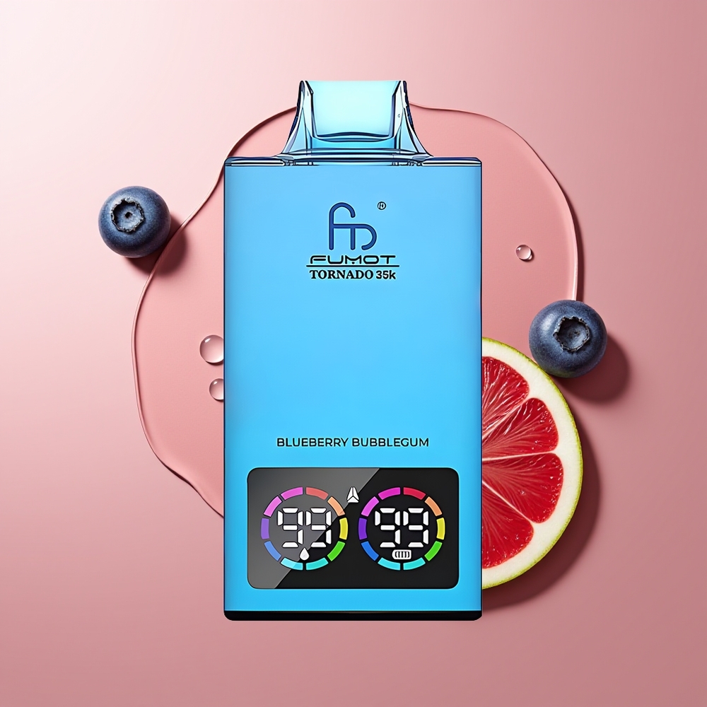 Fumot Tornado 35000 Suu Blueberry Mullikomm 15ml Kiire Laadimine