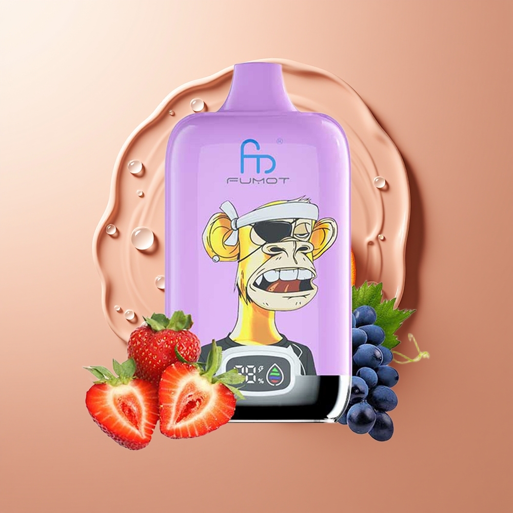 Fumot Tornado Digital Box 12000 Puhangut Mango Jäämesi 20ml Mesh Coil