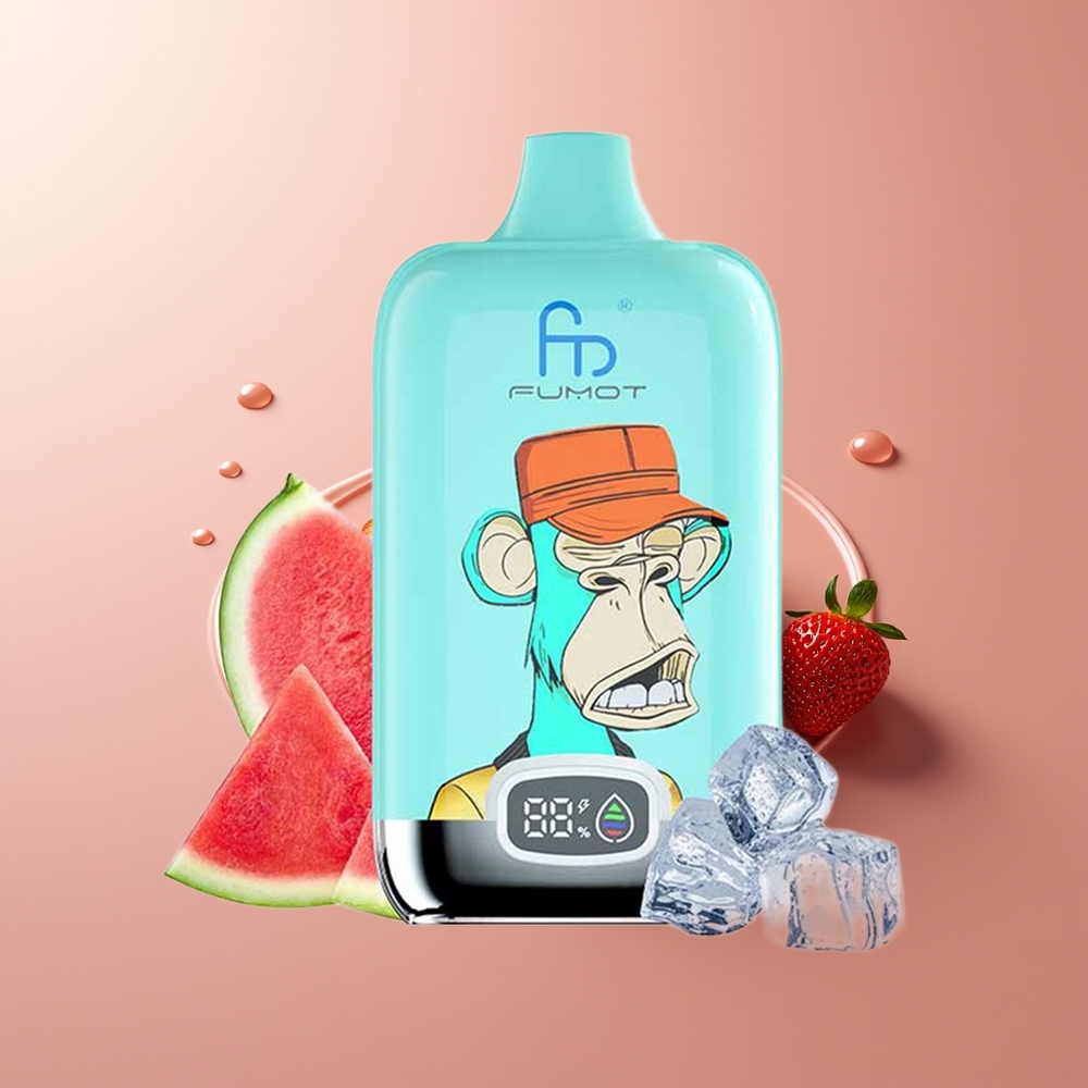 Fumot Tornado Digital Box 12000 Suud Maasikakreem Donut 20ml Mesh