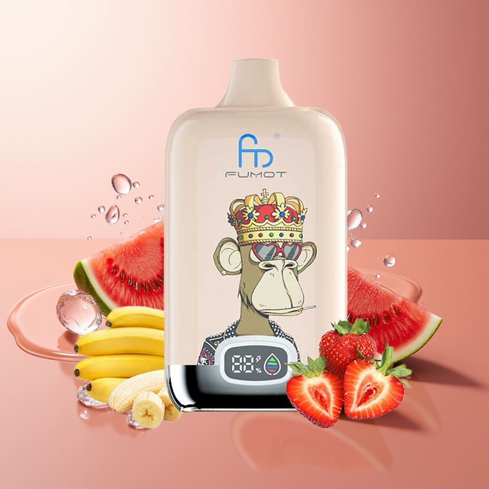Fumot Tornado Digital Box 12000 Suut Vesimelonijää 20ml Mesh