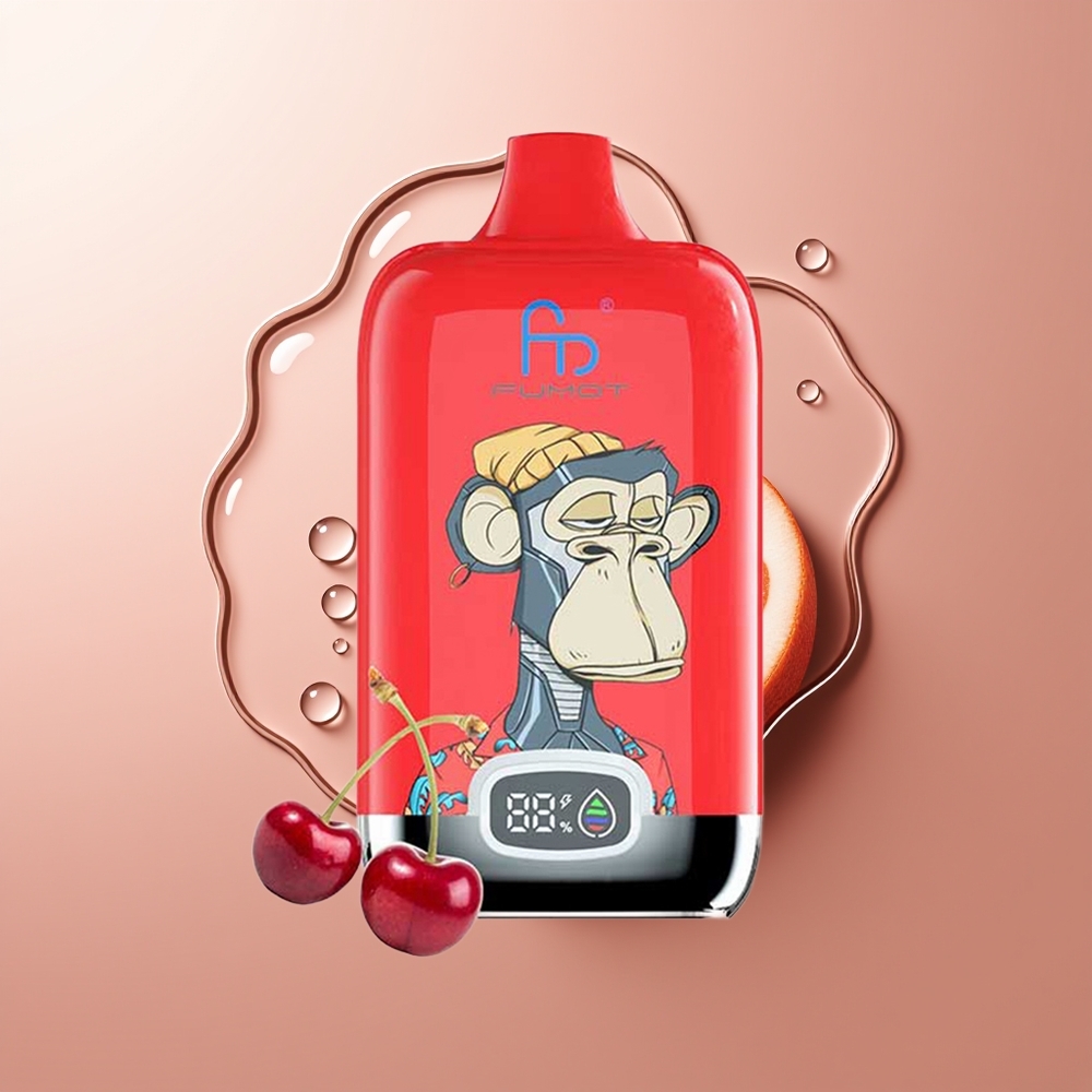 Fumot Tornado Digital Box 12000 Suutmist Mesh-Tüüp Jääpuuvilja Ühekordselt Kasutatav Vape