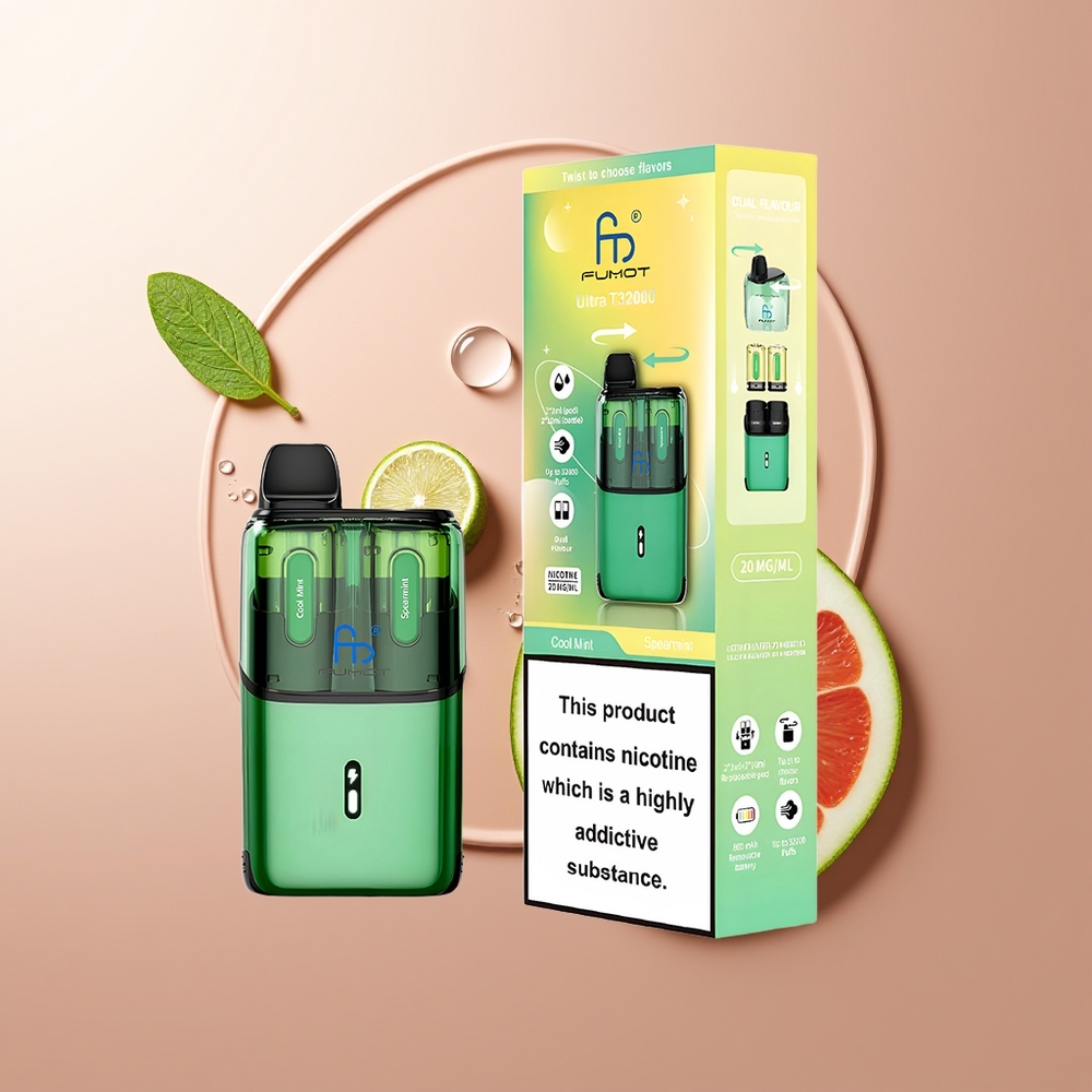 Fumot Ultra T32000 32000 Jahmäda-Mündi Tupe Fast Charging