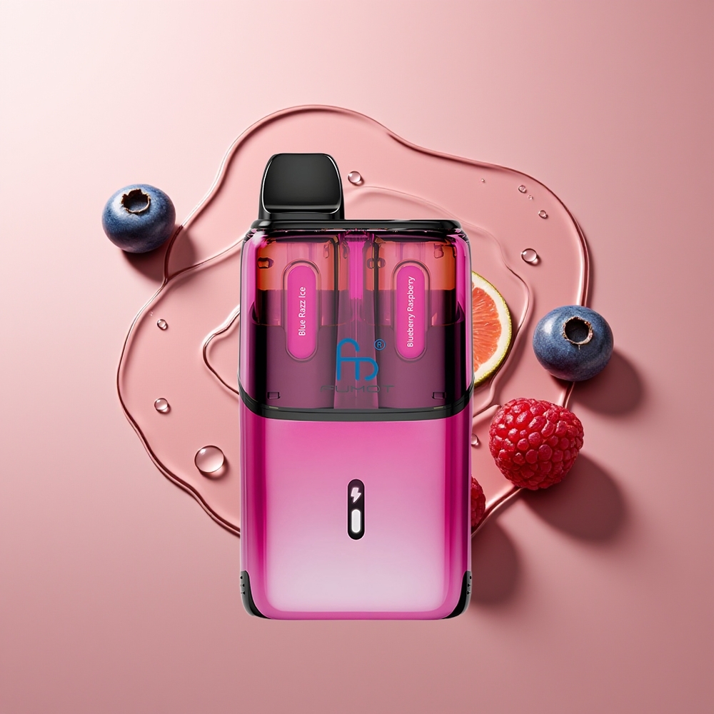 Fumot Ultra T32000 32000 Puhu Sinised Vaarjad-Murakad Jää 800mAh