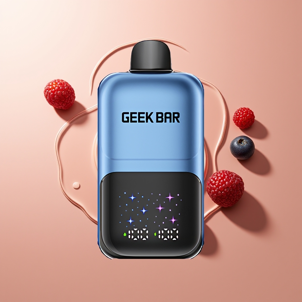 GEEK BAR 2GO 50000 Puhangut Virsik & Marjad Suure Ekraaniga Laaditav