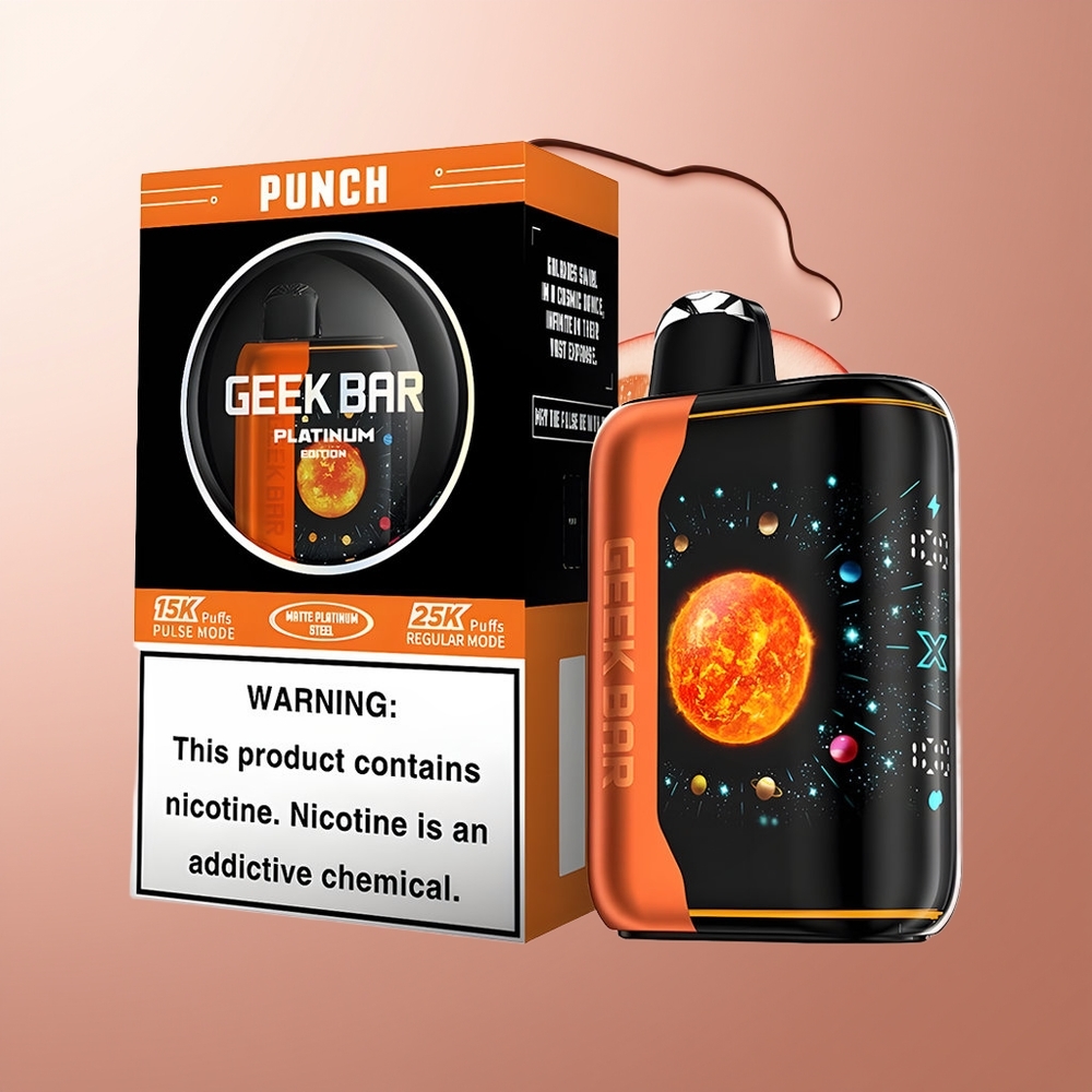 GEEK BAR Platinum Edition 25000 Suud Plaatina Teras Punch