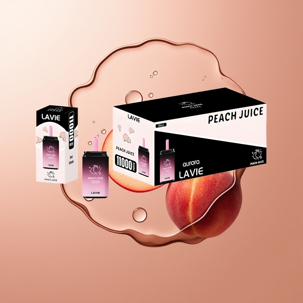 LAVIE Aurora 11000 Pihustust Virsikumahl + 22ML & Type-C