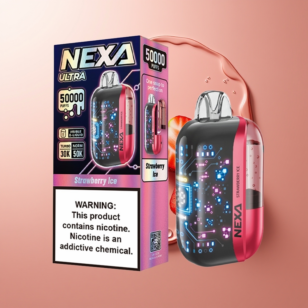 NEXA Ultra 50000 Sügav Maasikas-Jää 20ml 800mah