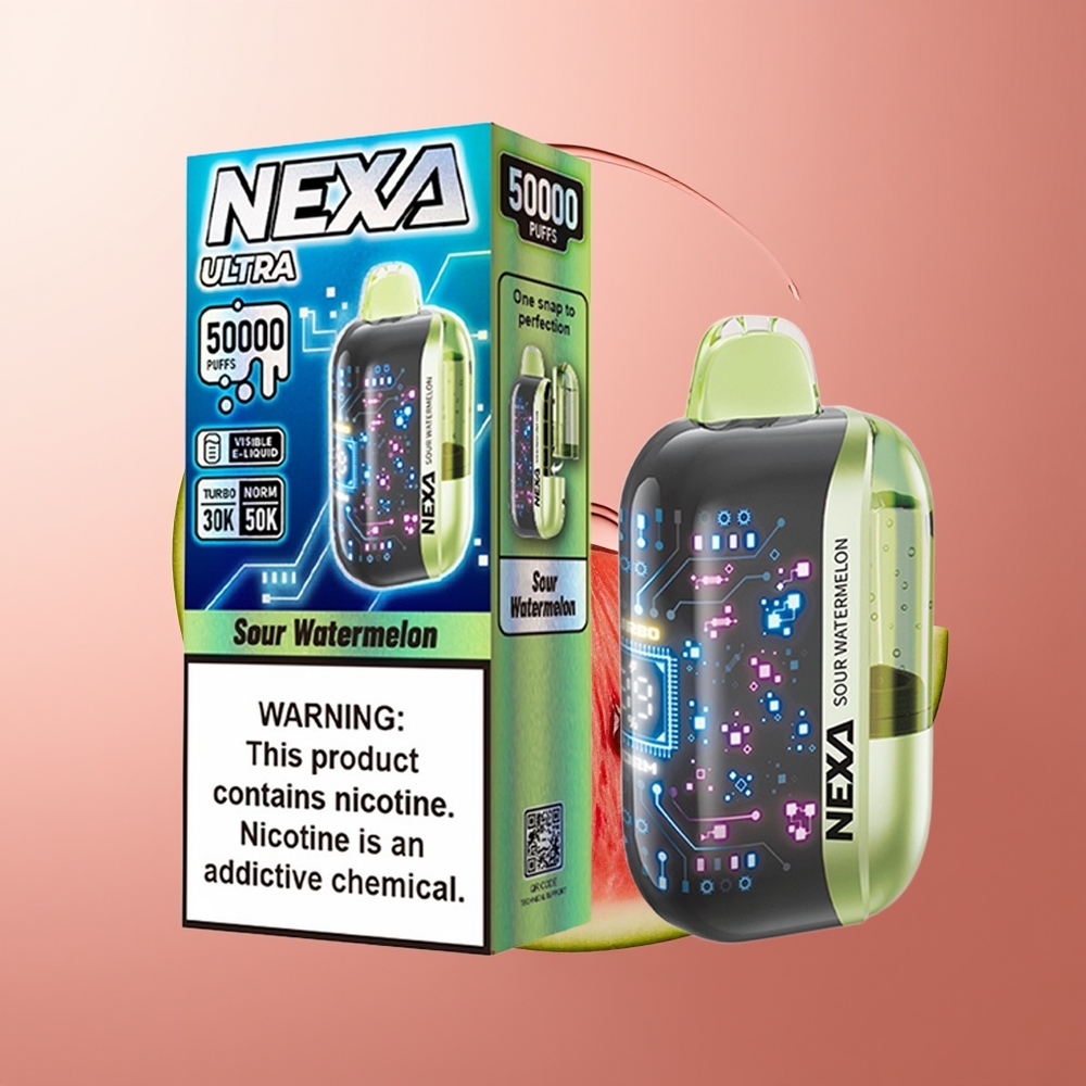 NEXA Ultra 50000 Soolene-Arbuus 20ml Tüüp-C Laadimine