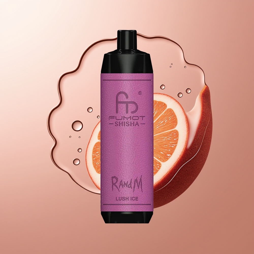 RandM Fumot Shisha 10000 Puffs 18ml Mahla Jää Ühekordselt Kasutatav Vape