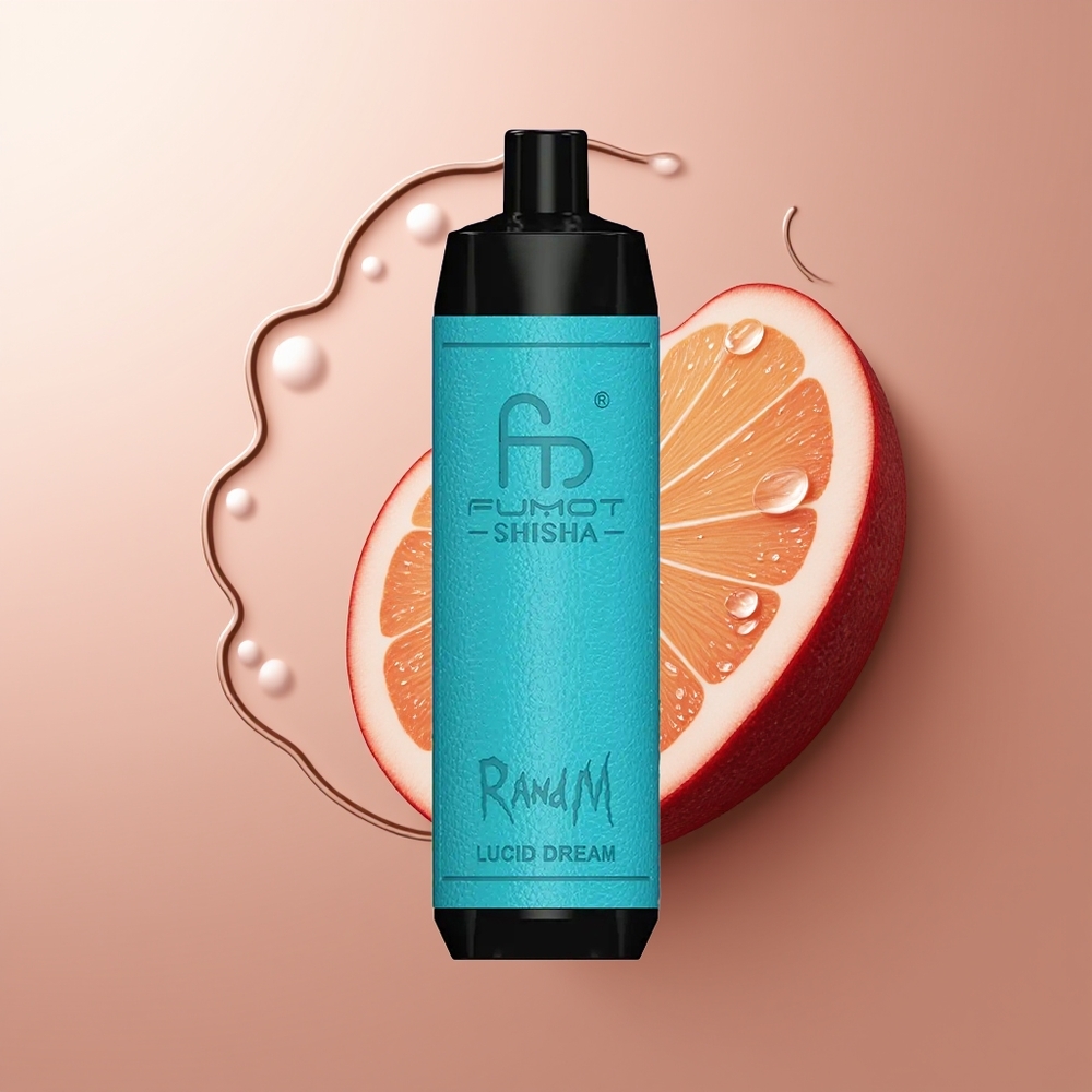 RandM Fumot Shisha 10000 Puffs 18ml Selge Unenägu