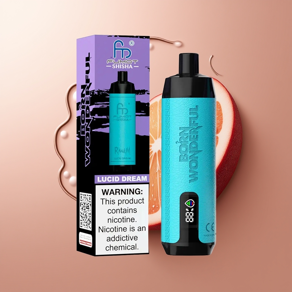 RandM Fumot Shisha 10000 Puffs 18ml Selge Unenägu