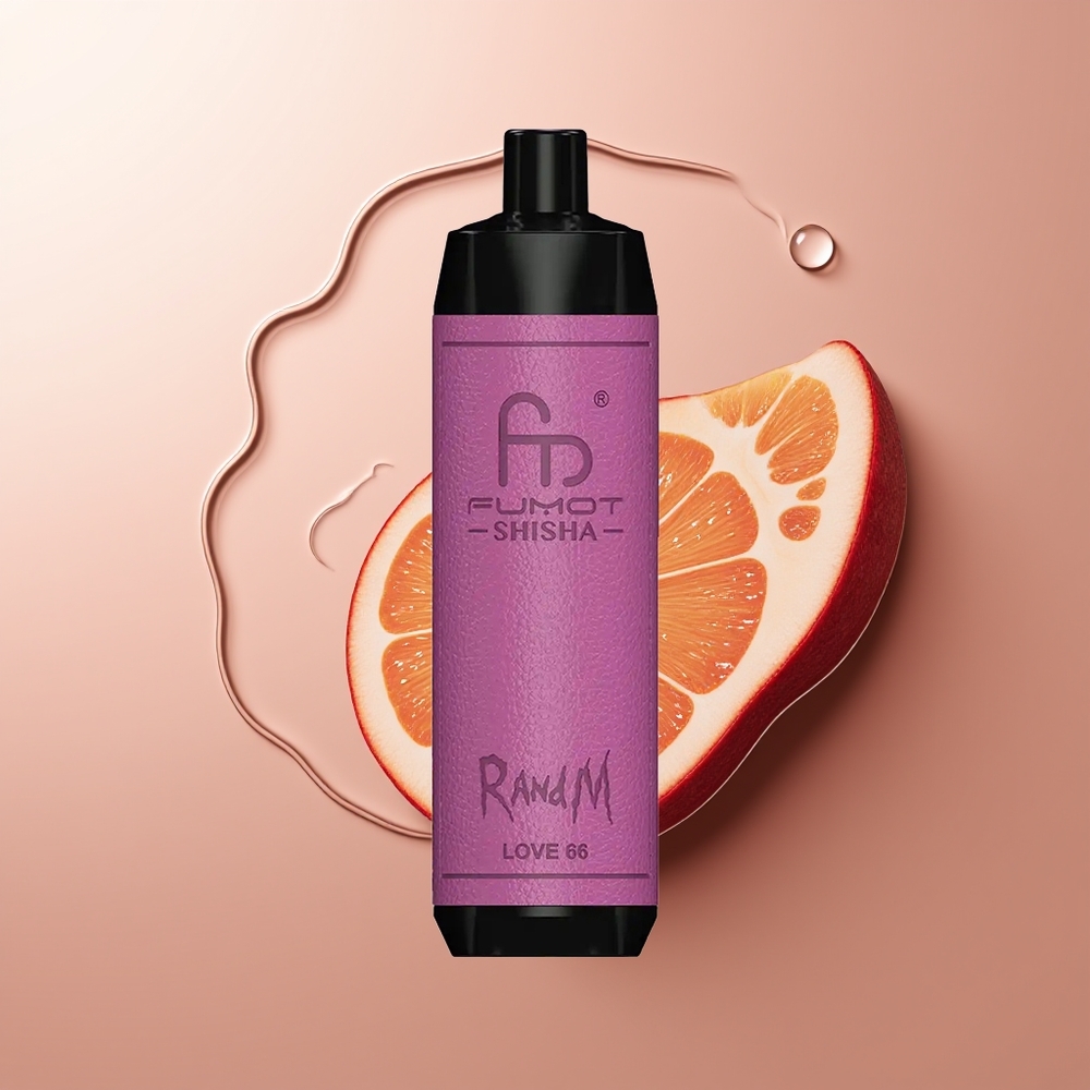 RandM Fumot Shisha 10000 Puffs Armastus 66 18ml LED