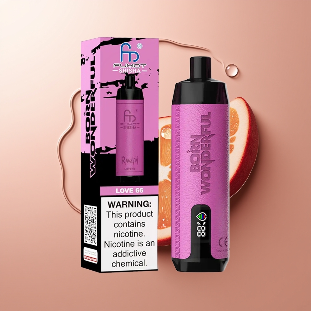 RandM Fumot Shisha 10000 Puffs Armastus 66 18ml LED