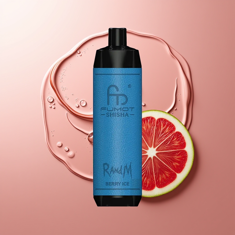 RandM Fumot Shisha 10000 Puffs Marja-Jää Tüüp-C Pordiga