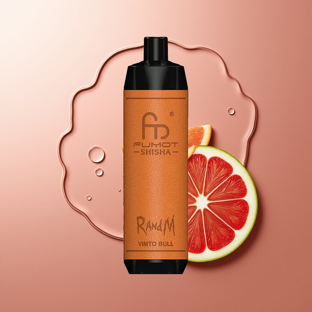 RandM Fumot Shisha 10000 Puffs Vimto Sõnn LED 18ml