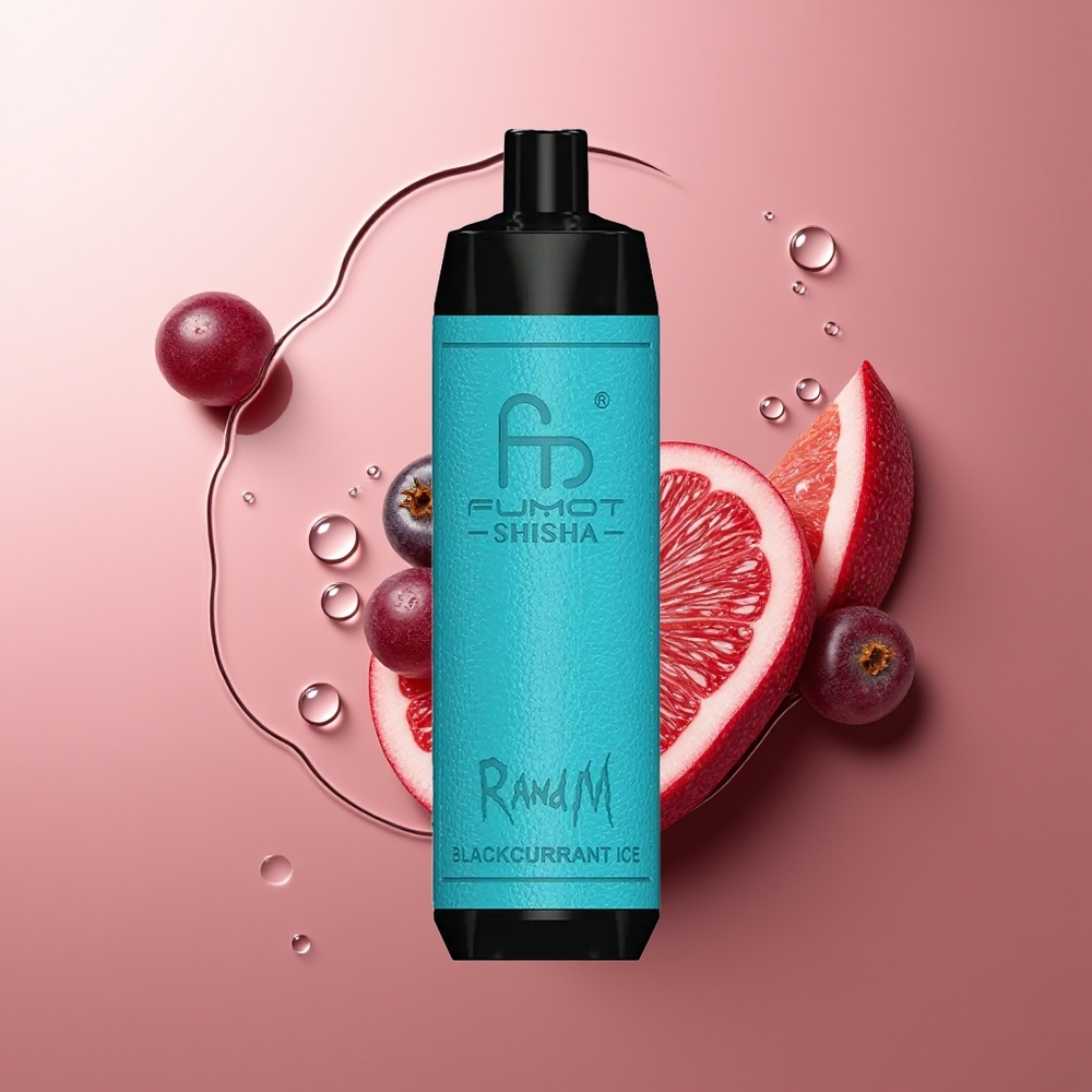 RandM Fumot Shisha 10000 Sügavmuster Jää 18ml