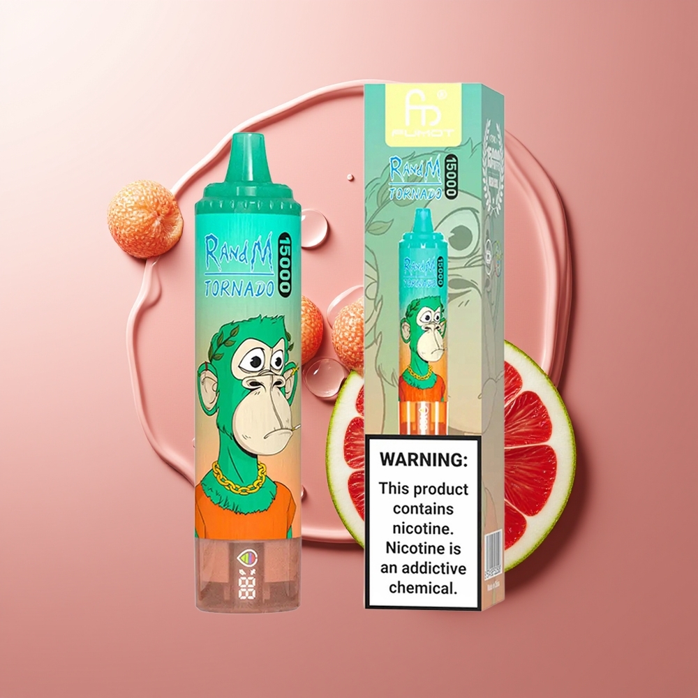 RandM Fumot Tornado 15000 Kolmekordne Marja 25ml Mesh Coil