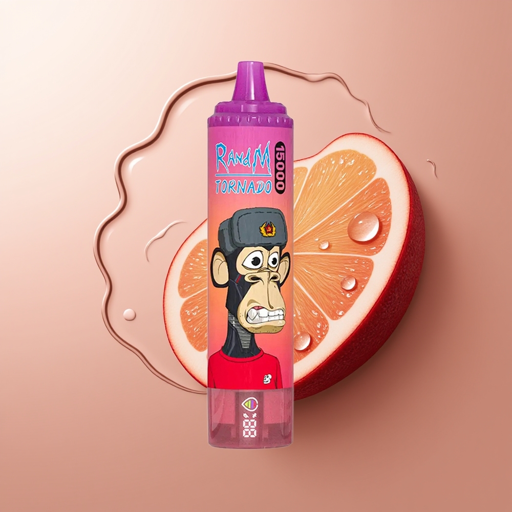 RandM Fumot Tornado 15000 Mahuti Maasik-Mangopuu LCD