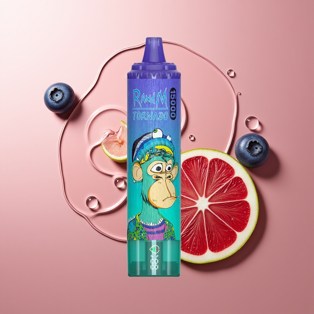 RandM Fumot Tornado 15000 Pauku Mustikad Ja Jää 25ml