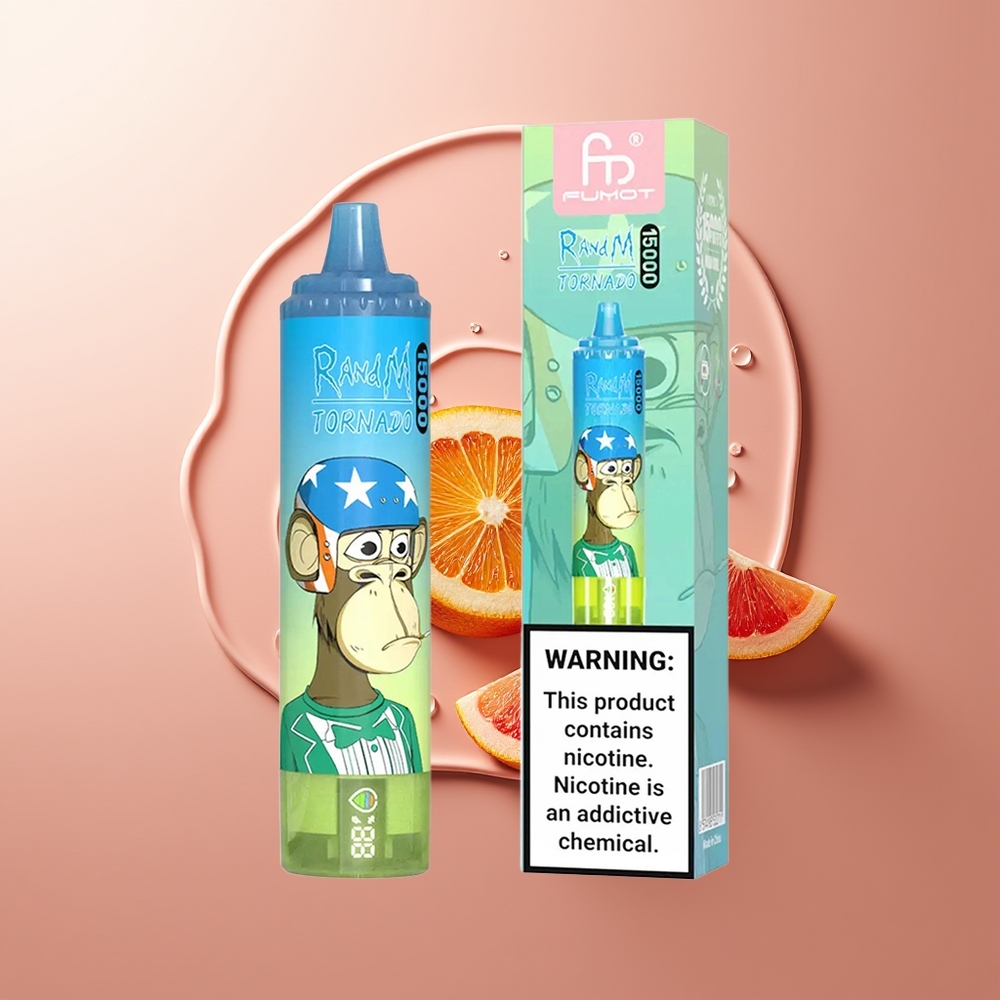 RandM Fumot Tornado 15000 Puffs 25ml Kommi Karu