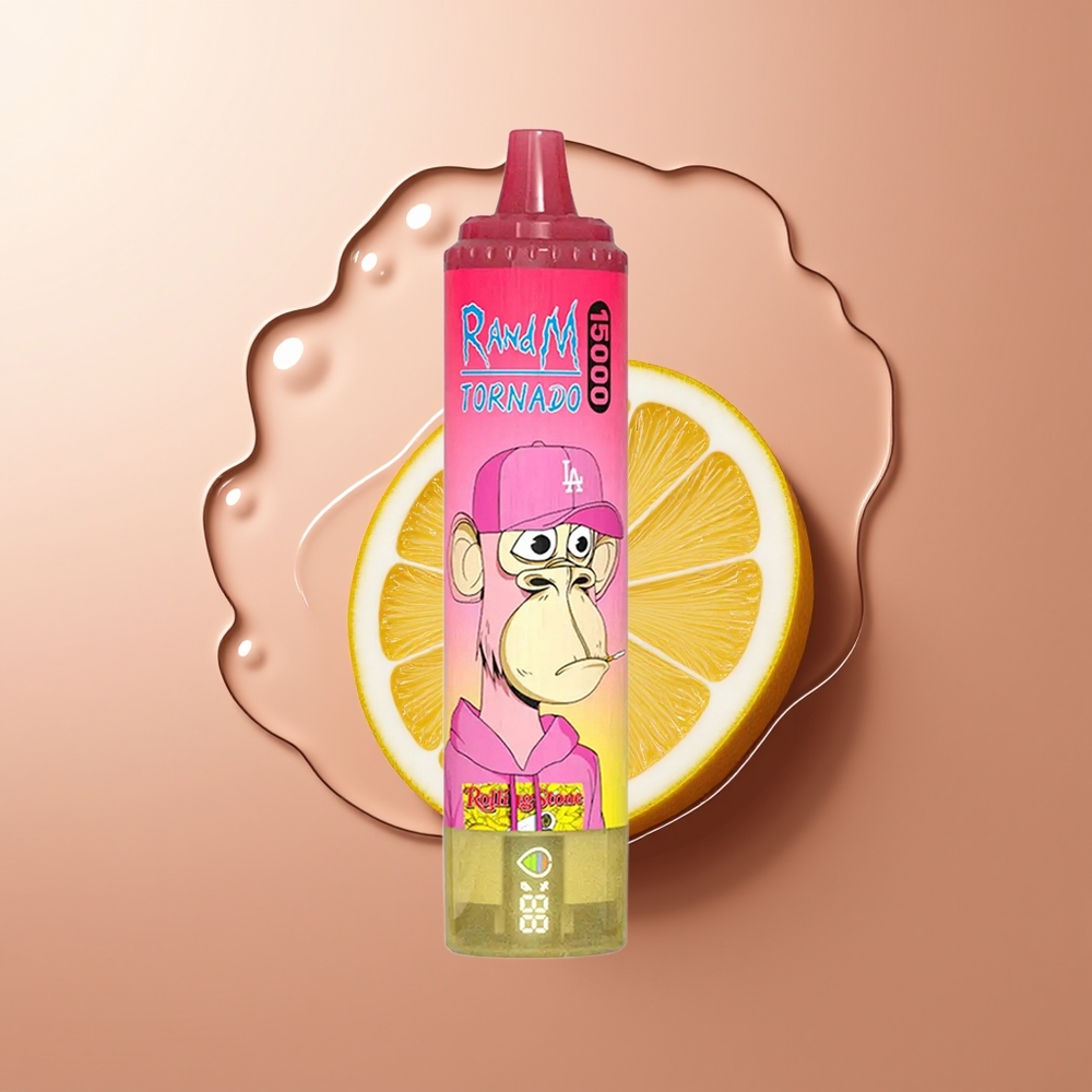 RandM Fumot Tornado 15000 Puffs 25ml Sidrun Ühekordselt Kasutatav Vape