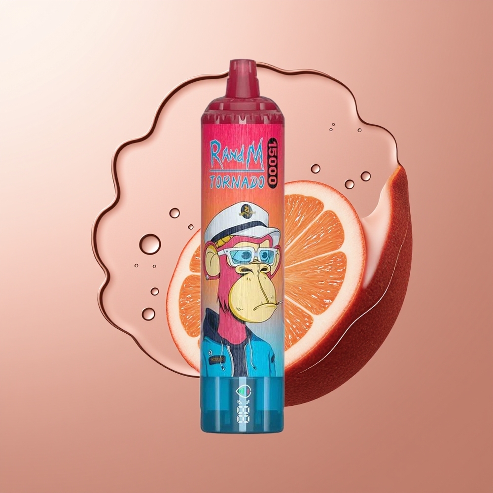 RandM Fumot Tornado 15000 Puhang Maitse Lumejää 25ml LCD