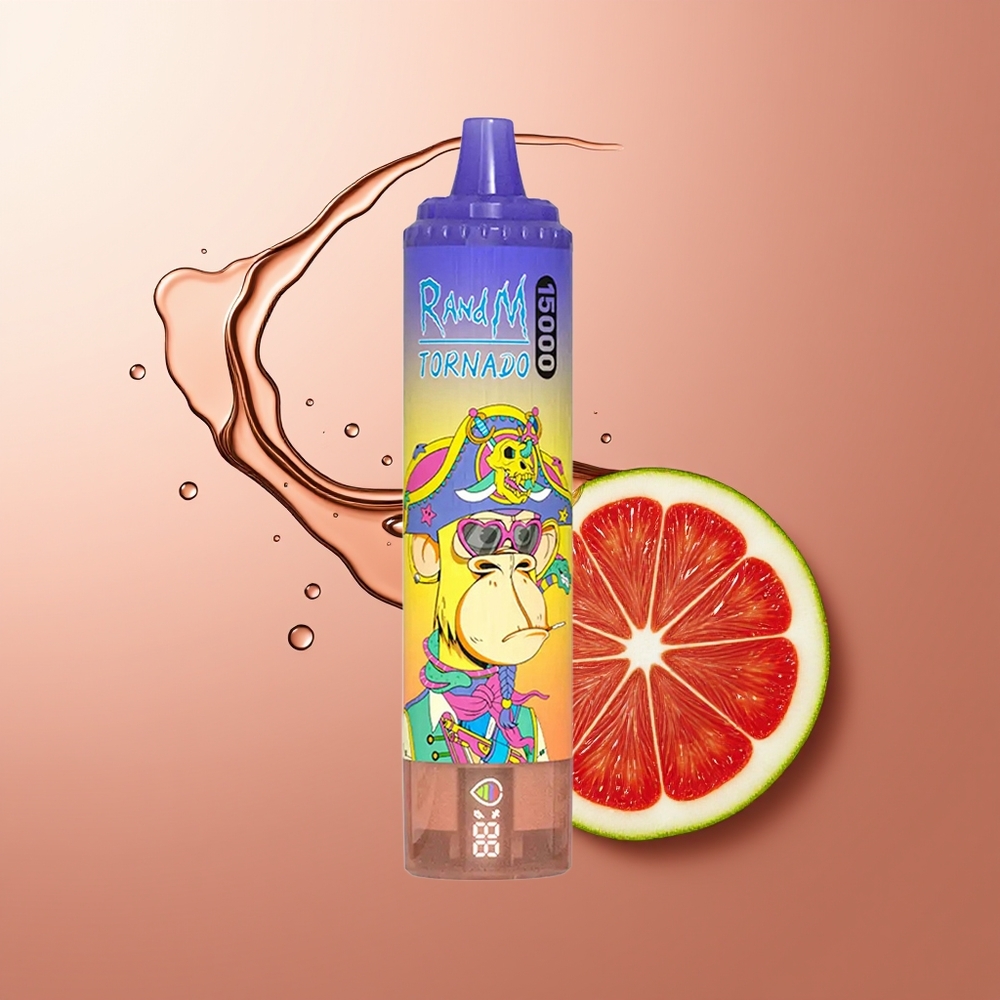 RandM Fumot Tornado 15000 Puhangut Koola Jää 25ml LCD