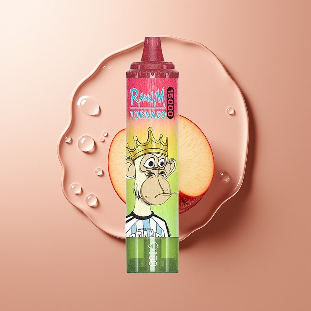 RandM Fumot Tornado 15000 Puhangut Õuna-Virsik-Pirn 25ml LCD