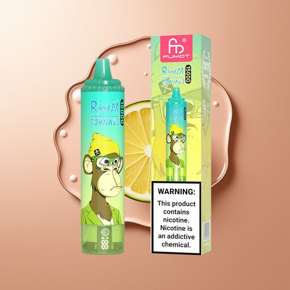 RandM Fumot Tornado 15000 Suudet LCD Sidrun-Laimi