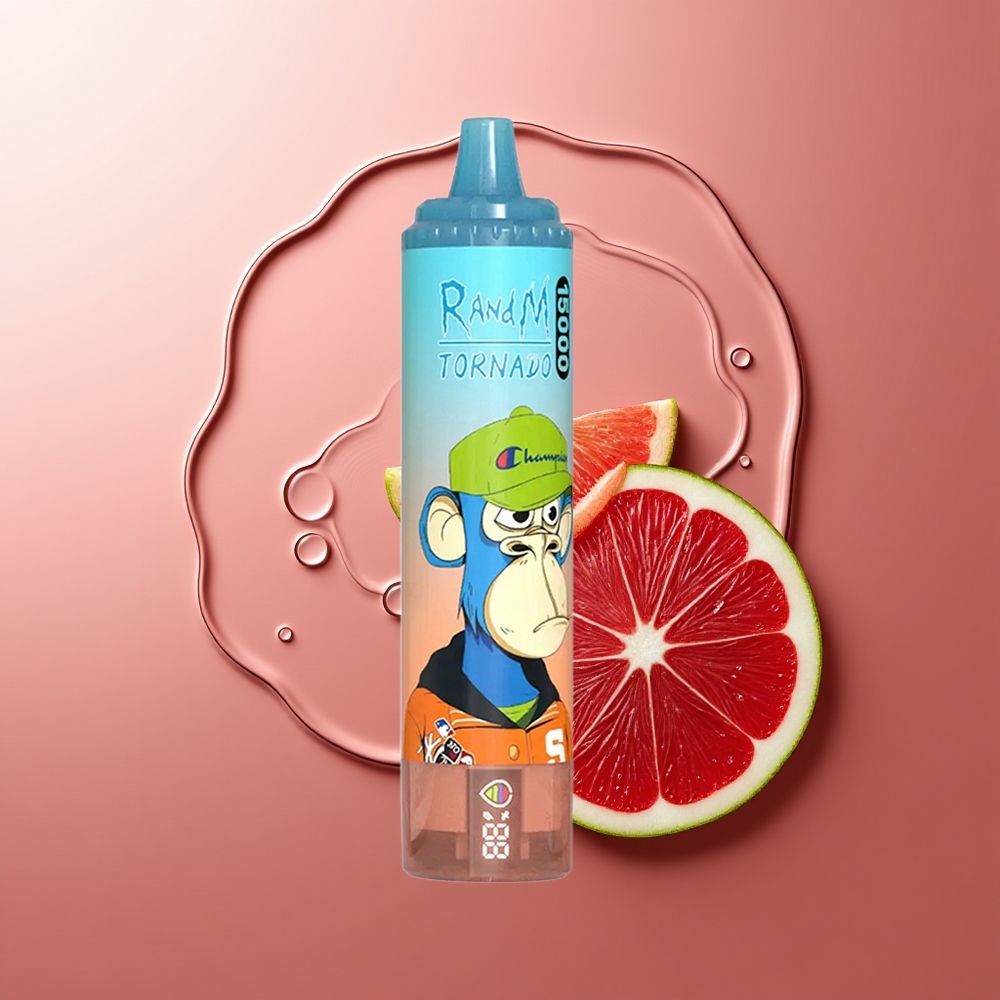 RandM Fumot Tornado 15000 Suutekestvus Kirsi-Koola 850mAh LCD