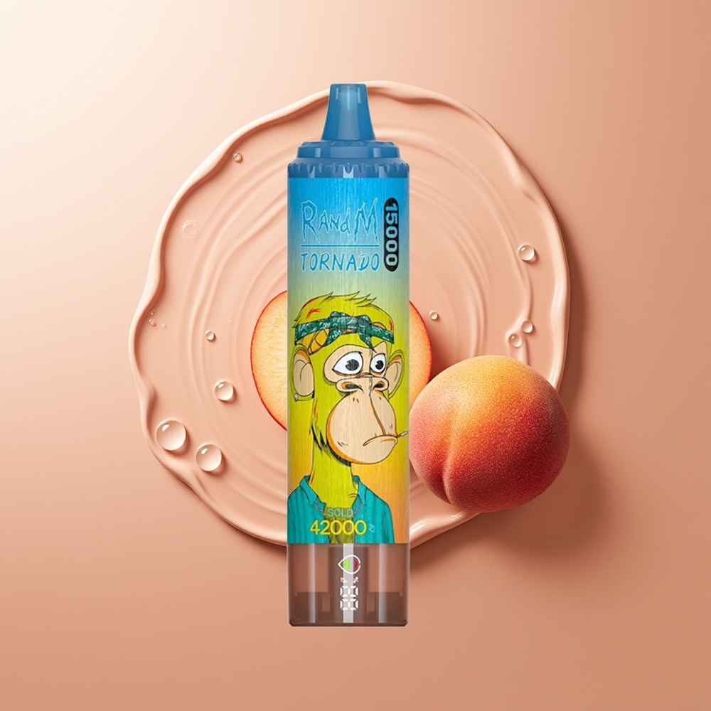 RandM Fumot Tornado 15000 Suutmist Virsik-Mango LCD