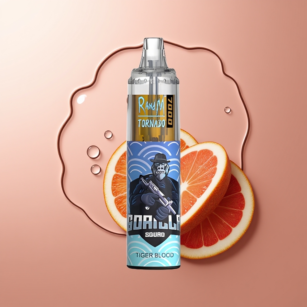 RandM Fumot Tornado 7000 Püssid Tiigeriveri 14ML Õhureguleeritav