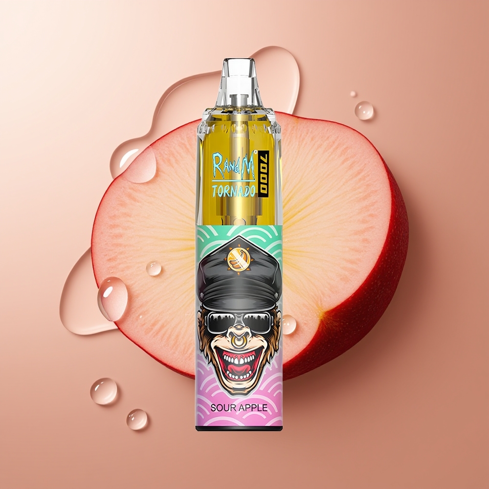 RandM Fumot Tornado 7000 Puhang Hapune Õun 14ML Type-C