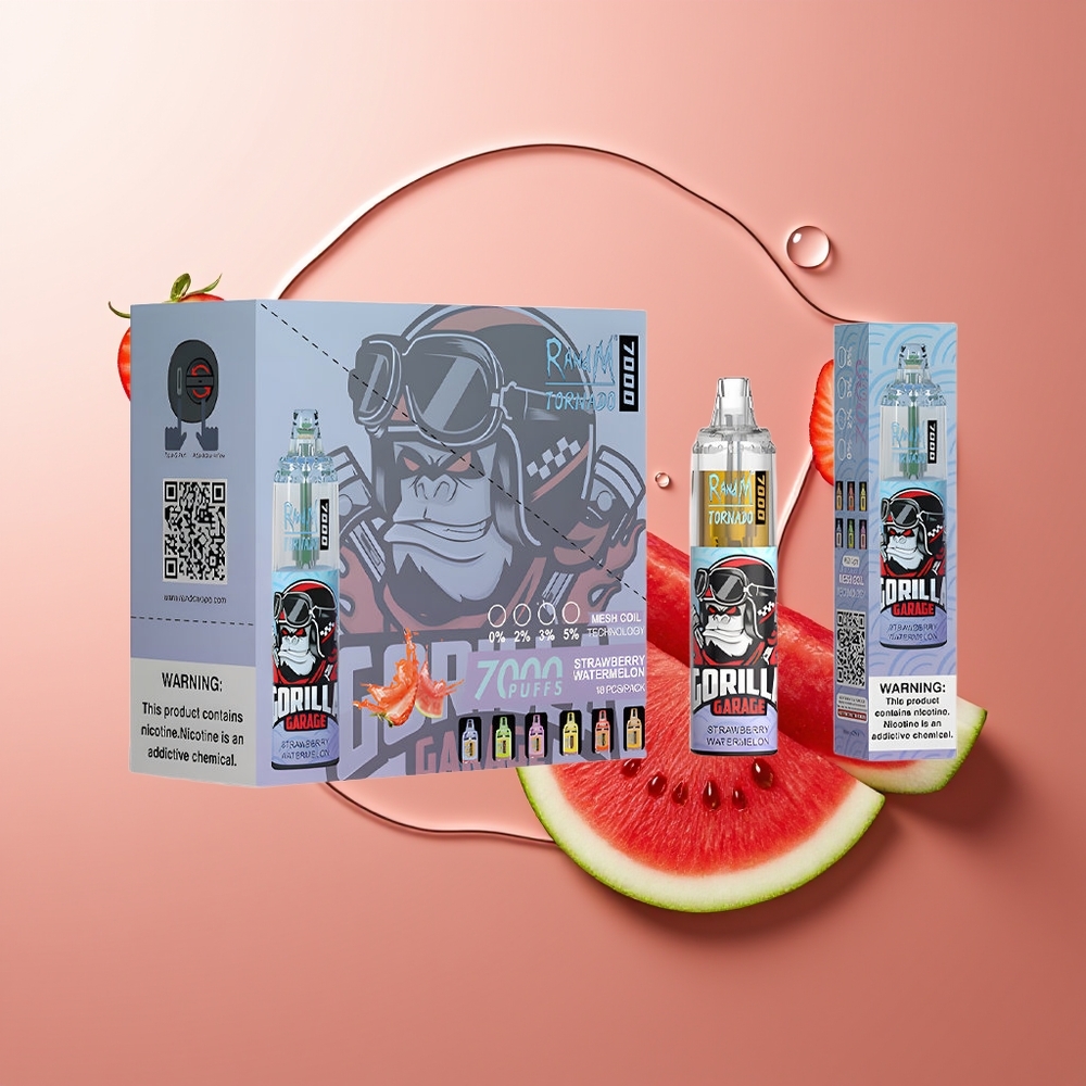 RandM Fumot Tornado 7000 Puhang Maasikas-Arbuus 14 ML RGB