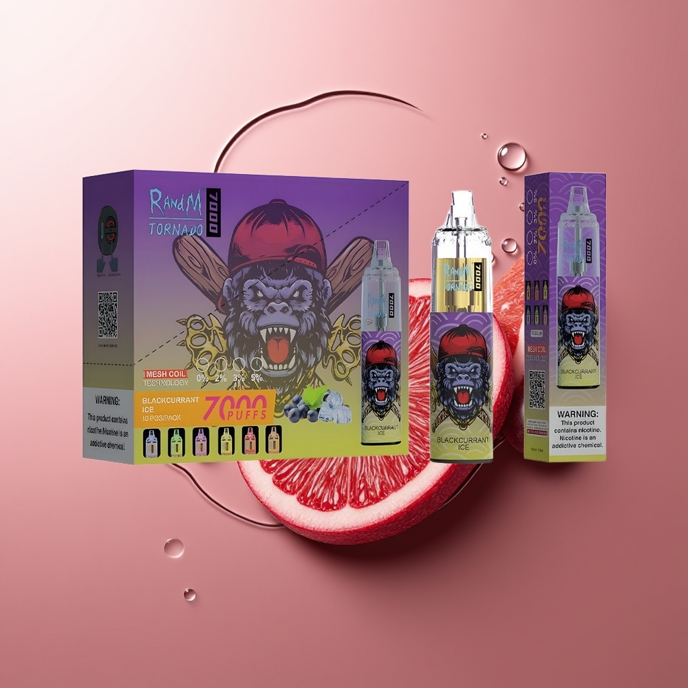 RandM Fumot Tornado 7000 Sool 14ml Mustikas-Jää