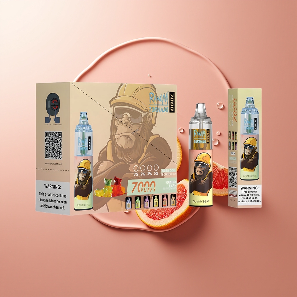 RandM Fumot Tornado 7000 Suts Gummikaru 14ml Mesh