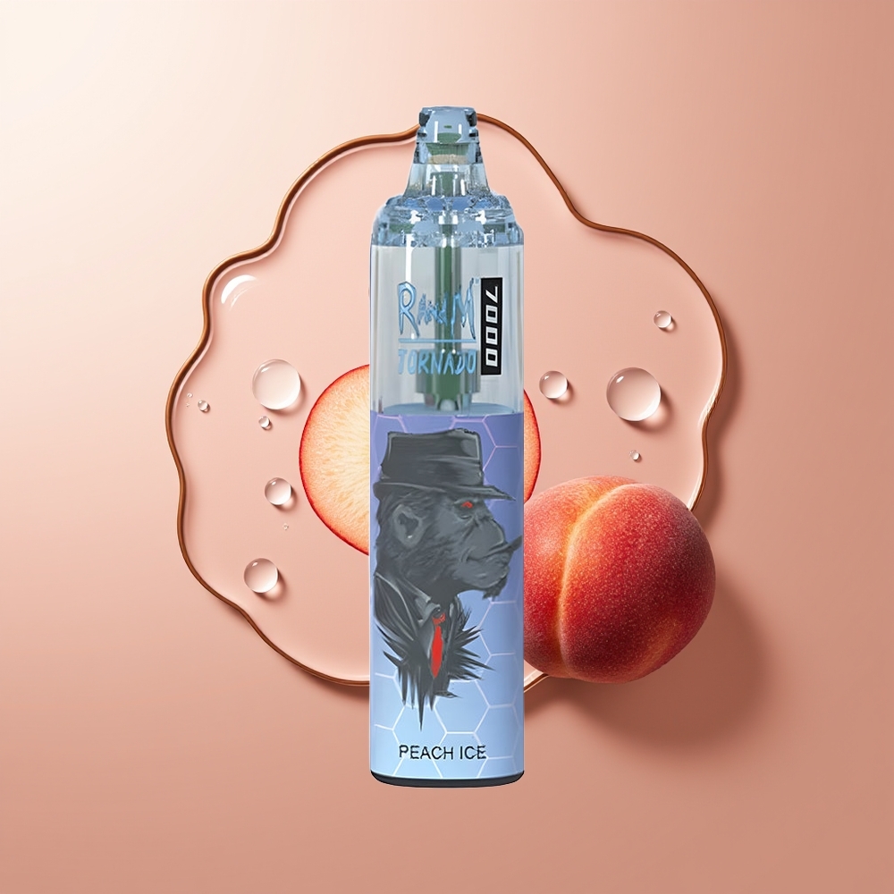 RandM Fumot Tornado 7000 Suud 14 ML Virsikujää RGB