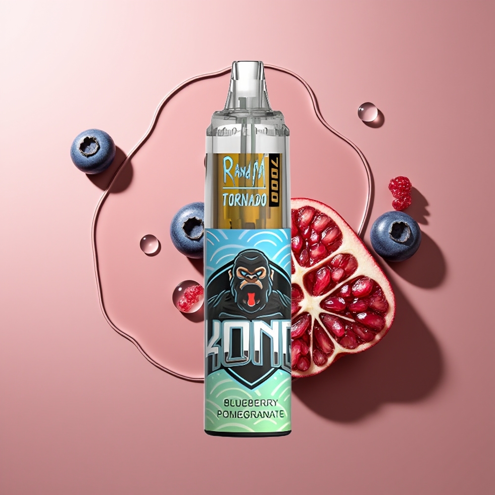 RandM Fumot Tornado 7000 Suud 14ml Mustikas Granaatõun RGB