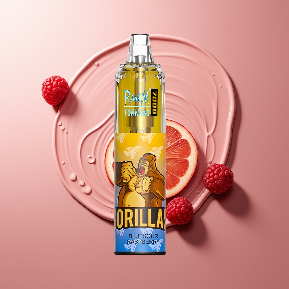 RandM Fumot Tornado 7000 Suud Bluesour Vaarikas Mesh Type-C