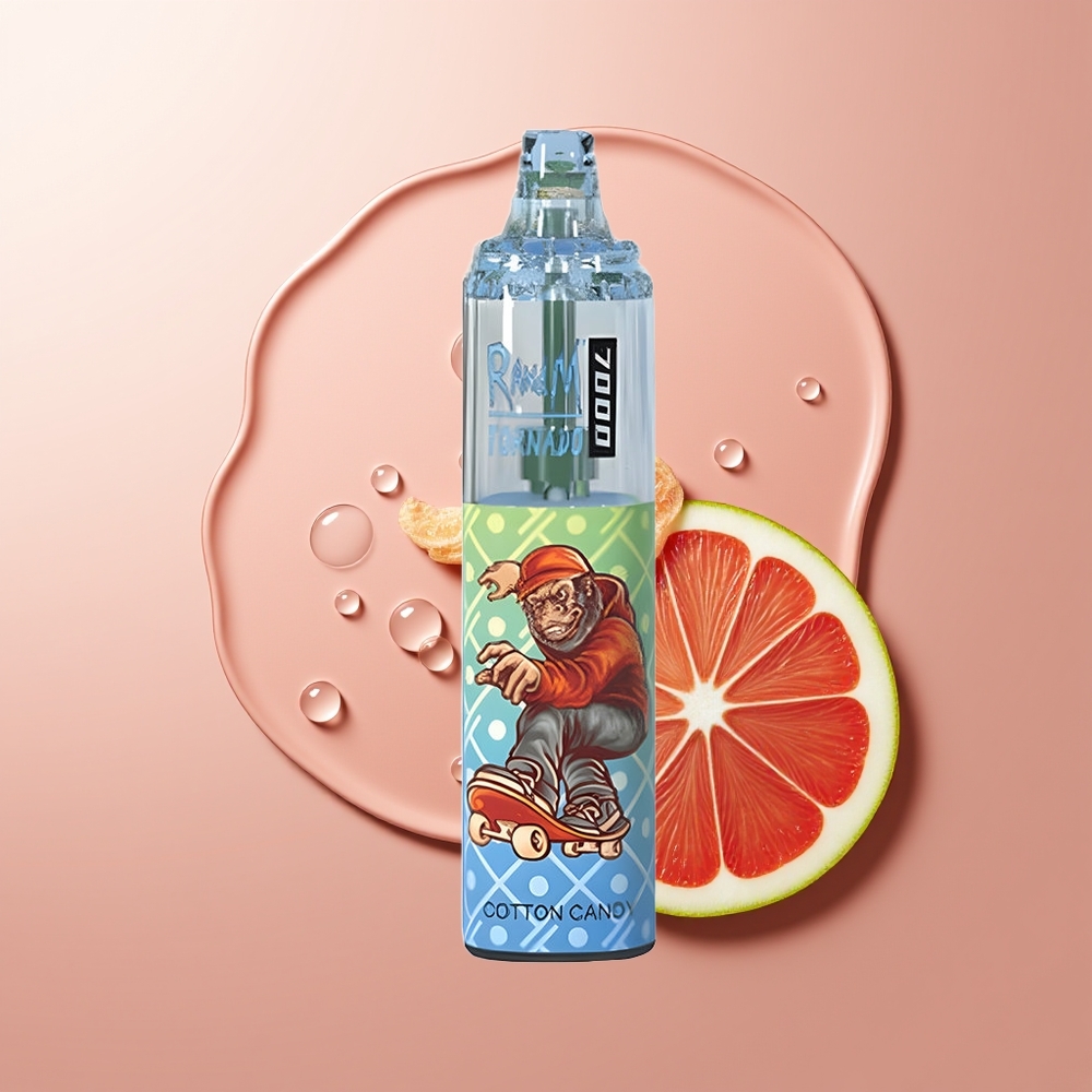 RandM Fumot Tornado 7000 Suud Eedevada Vattkombinatsioon + 14 ML + RGB