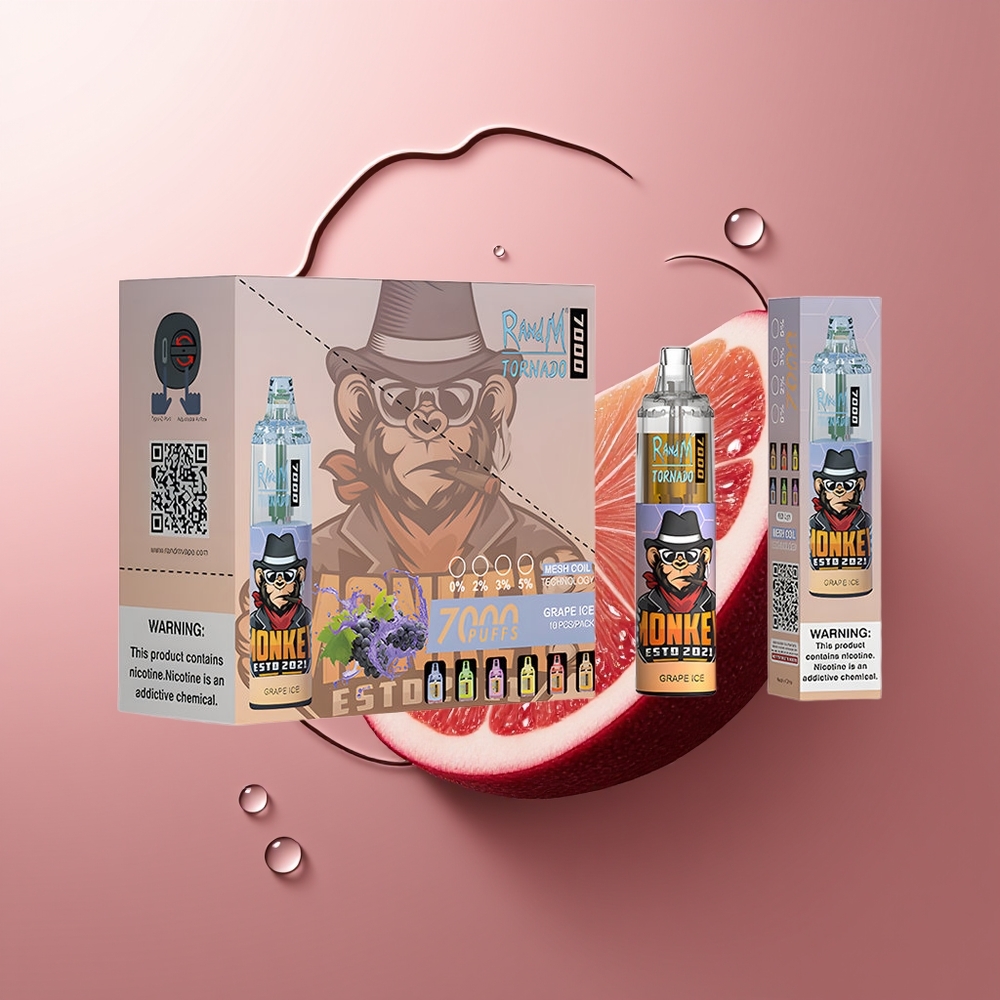 RandM Fumot Tornado 7000 Suud Grape Ice Mesh Coil Air-Adjustable