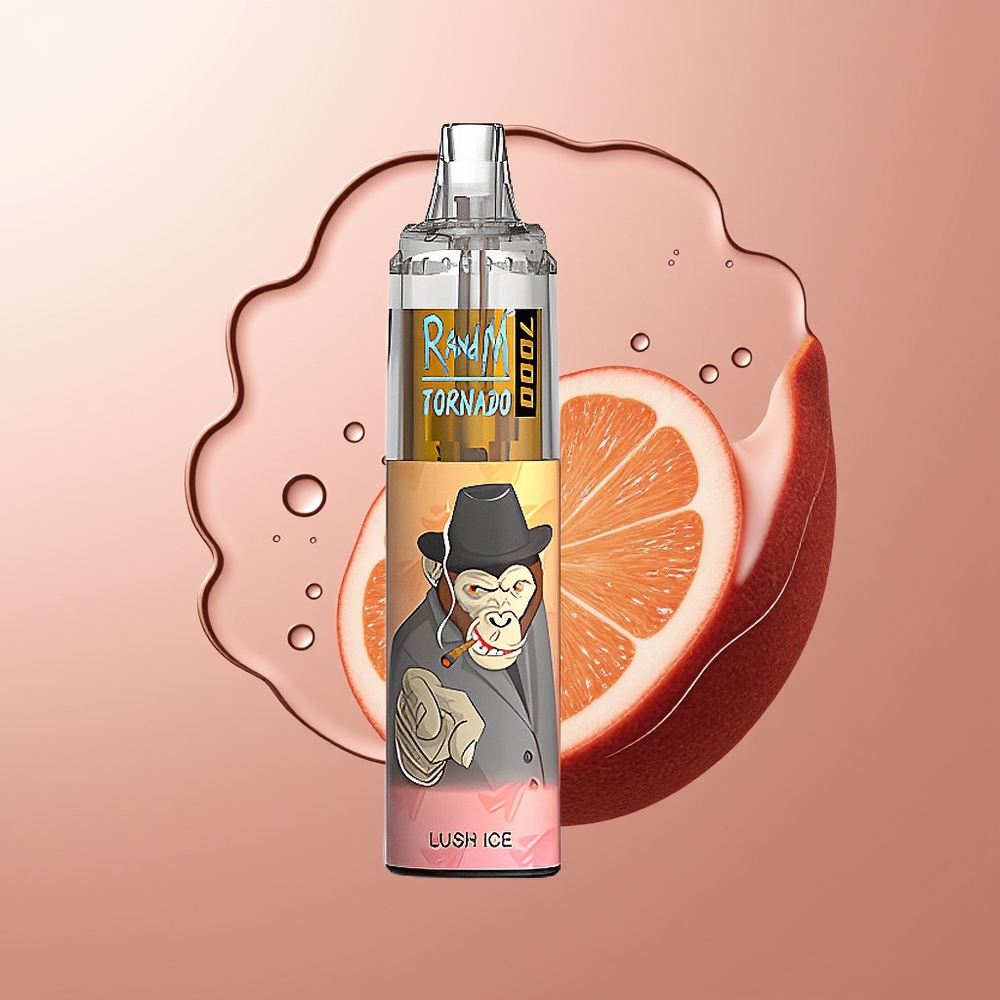 RandM Fumot Tornado 7000 Suud Lush Jää + 14ML + RGB