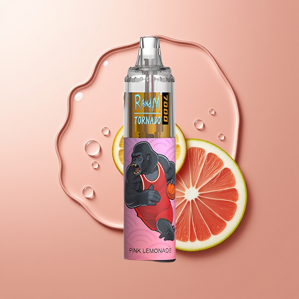 RandM Fumot Tornado 7000 Suud Pink Vastrikumahl + RGB Tuli ja Õhuregulatsioon