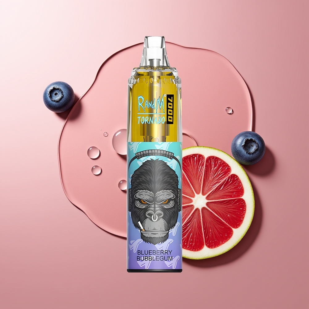 RandM Fumot Tornado 7000 Suudet RGB Tuli Sinimustik Mullikommid Häälestatava Õhuga