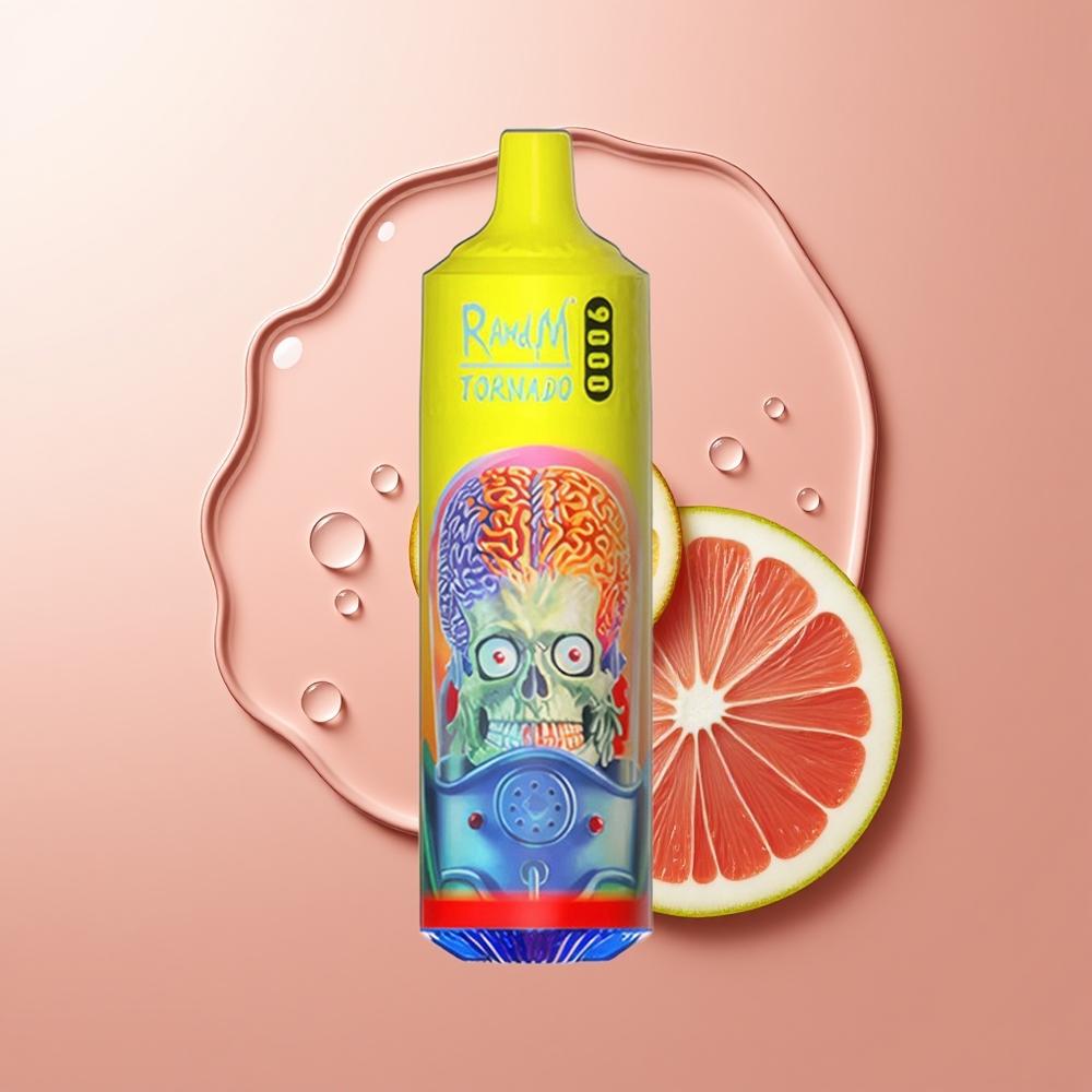 RandM Fumot Tornado 9000 Puhangit Roosa Sidrunimahl + RGB Ekraan