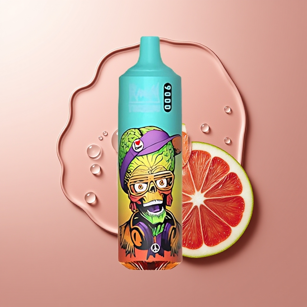 RandM Fumot Tornado 9000 Puhangud Bluelicious Jää + 850 mAh Laaditav