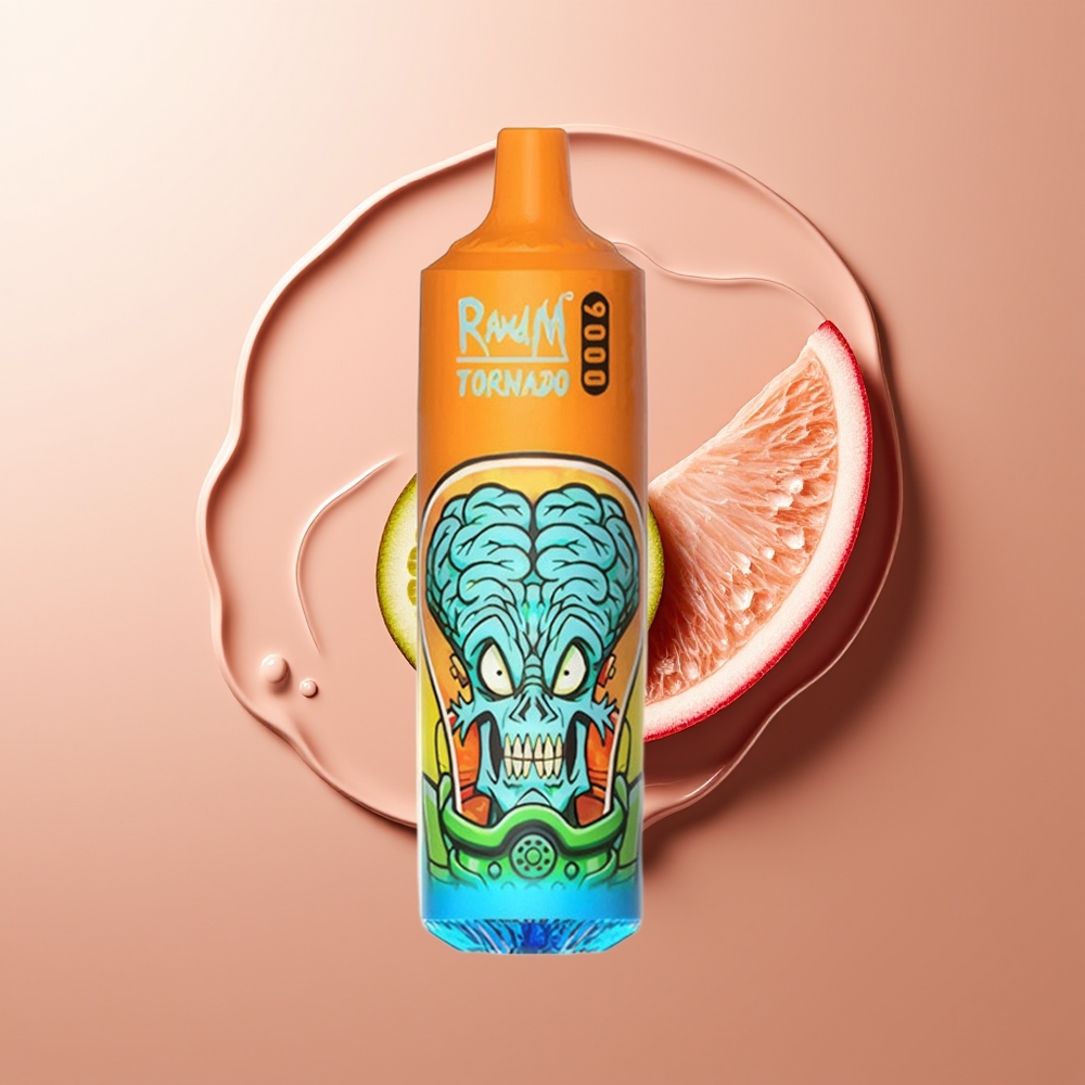 RandM Fumot Tornado 9000 Puhangud Maasikapassiooniguava 850 mAh Laetav